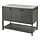 BÅTSKÄR - closed kitchen unit, outdoor/dark grey, 120x60 cm | IKEA Taiwan Online - PE919403_S1