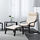 POÄNG - footstool, black-brown/Glose eggshell | IKEA Taiwan Online - PE601097_S1