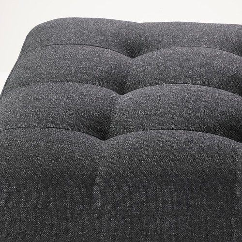 LANDSKRONA - footstool, Gunnared dark grey/metal | IKEA Taiwan Online - PE680125_S4