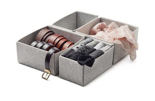KOMPLEMENT - 收納盒, 淺灰色 | IKEA 線上購物 - PH167268_S4