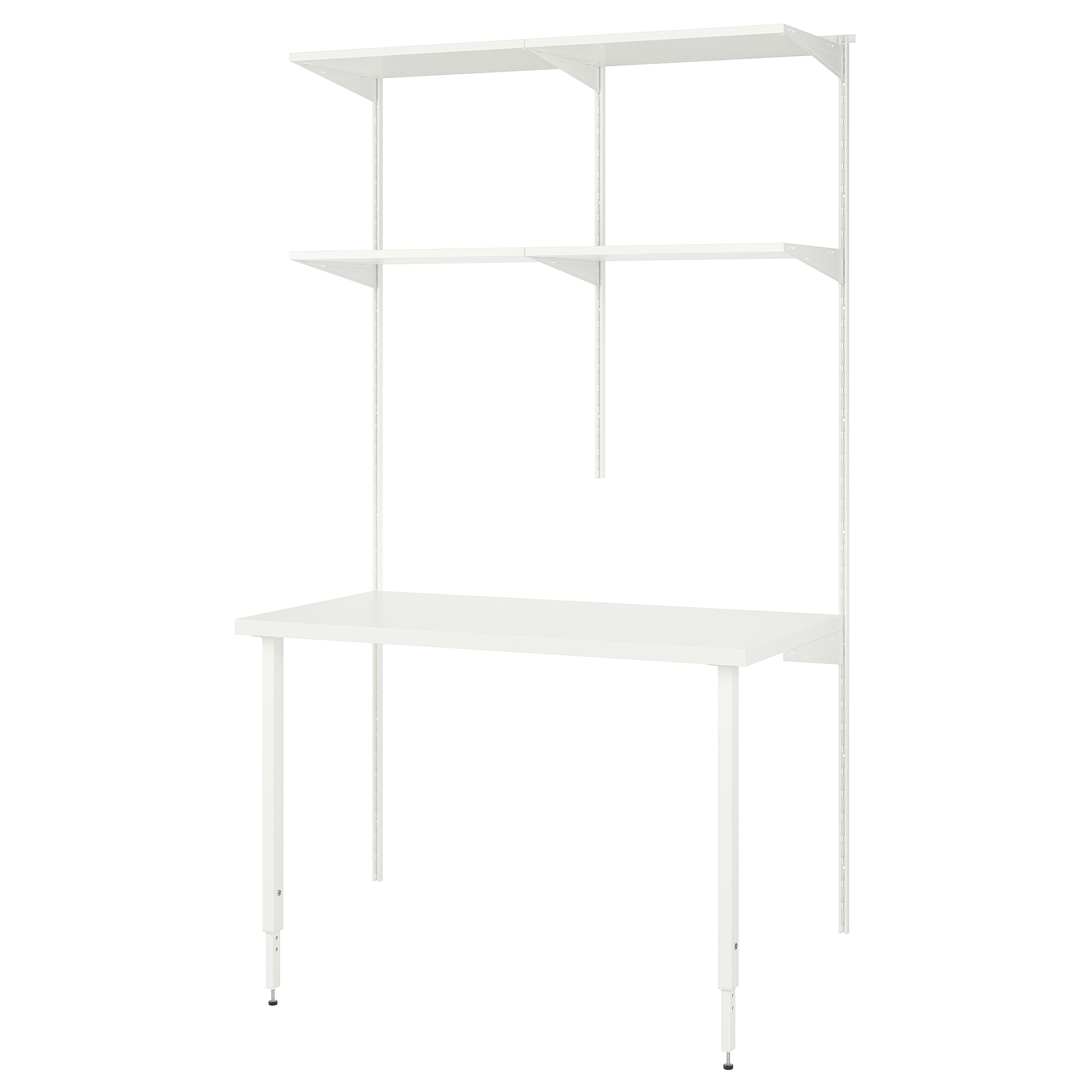 BOAXEL/LAGKAPTEN shelving unit with table top