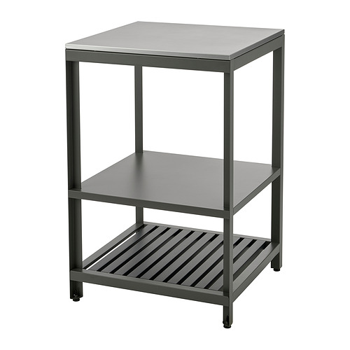 BÅTSKÄR - open kitchen unit, outdoor/dark grey, 60x60 cm | IKEA Taiwan Online - PE919401_S4
