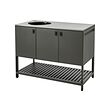 BÅTSKÄR - unit for sink, outdoor/dark grey, 120x60 cm | IKEA Taiwan Online - PE919405_S2 