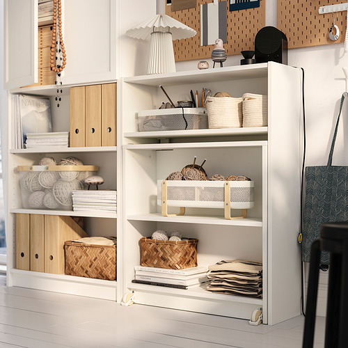 BILLY/OXBERG bookcase comb w foldable table