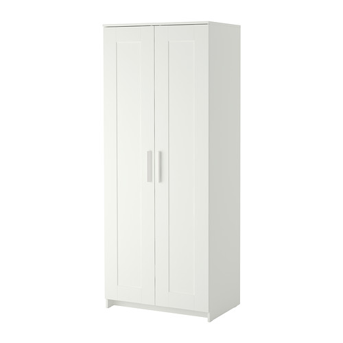 BRIMNES - 雙門衣櫃/衣櫥, 白色 | IKEA 線上購物 - PE300605_S4