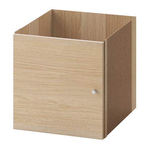 KALLAX - 內嵌式門片, 染白橡木紋 | IKEA 線上購物 - PE699974_S4
