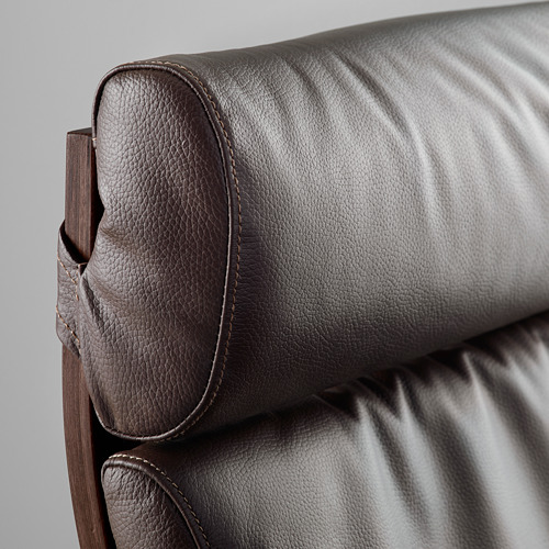 POÄNG - 扶手椅及腳凳, 棕色/Glose 深棕色 | IKEA 線上購物 - PE585679_S4