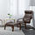POÄNG - 椅凳, 棕色/Glose 深棕色 | IKEA 線上購物 - PE601101_S1