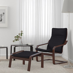 POÄNG - armchair, birch veneer/Knisa light beige | IKEA Taiwan Online - PE666933_S3