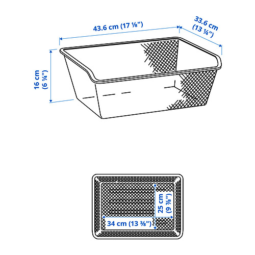 KOMPLEMENT mesh basket