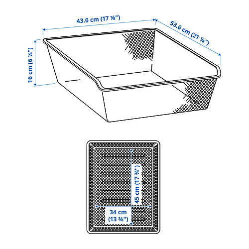 KOMPLEMENT mesh basket