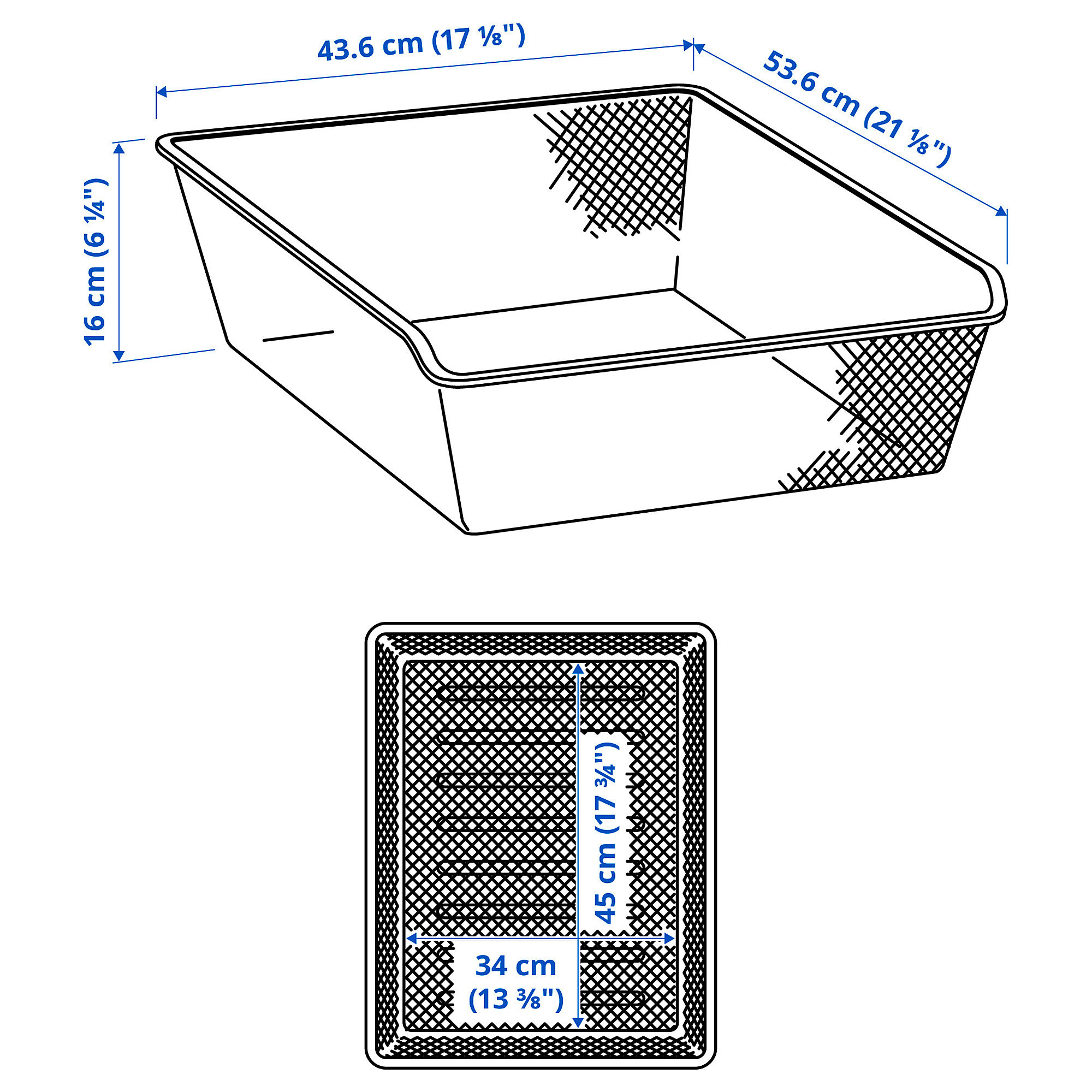 KOMPLEMENT mesh basket