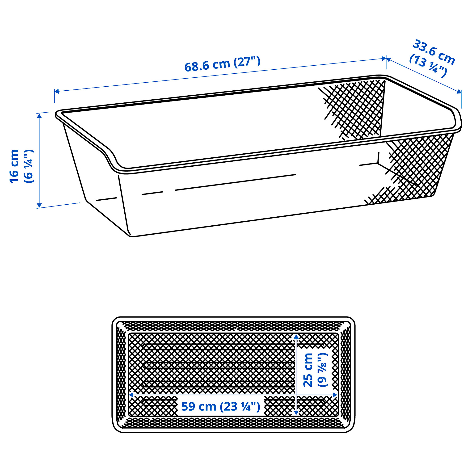 KOMPLEMENT mesh basket