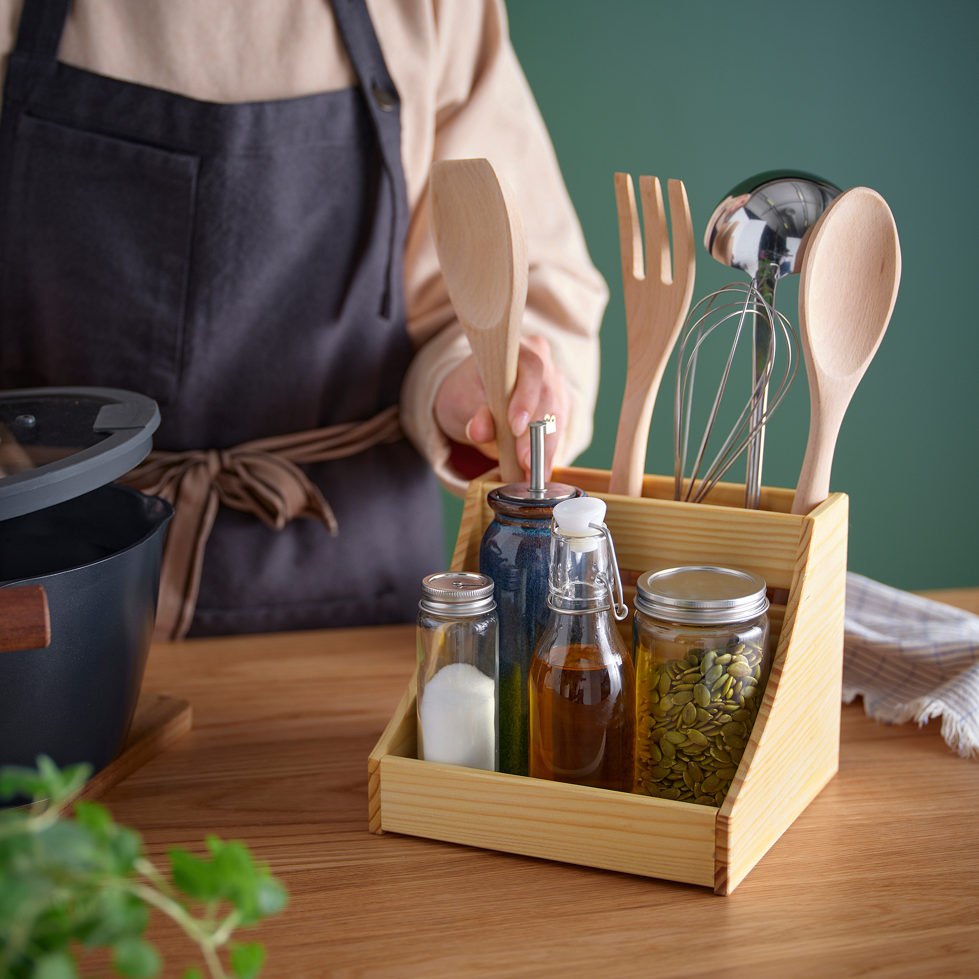 CHOKLADHAJ 廚房檯面收納架