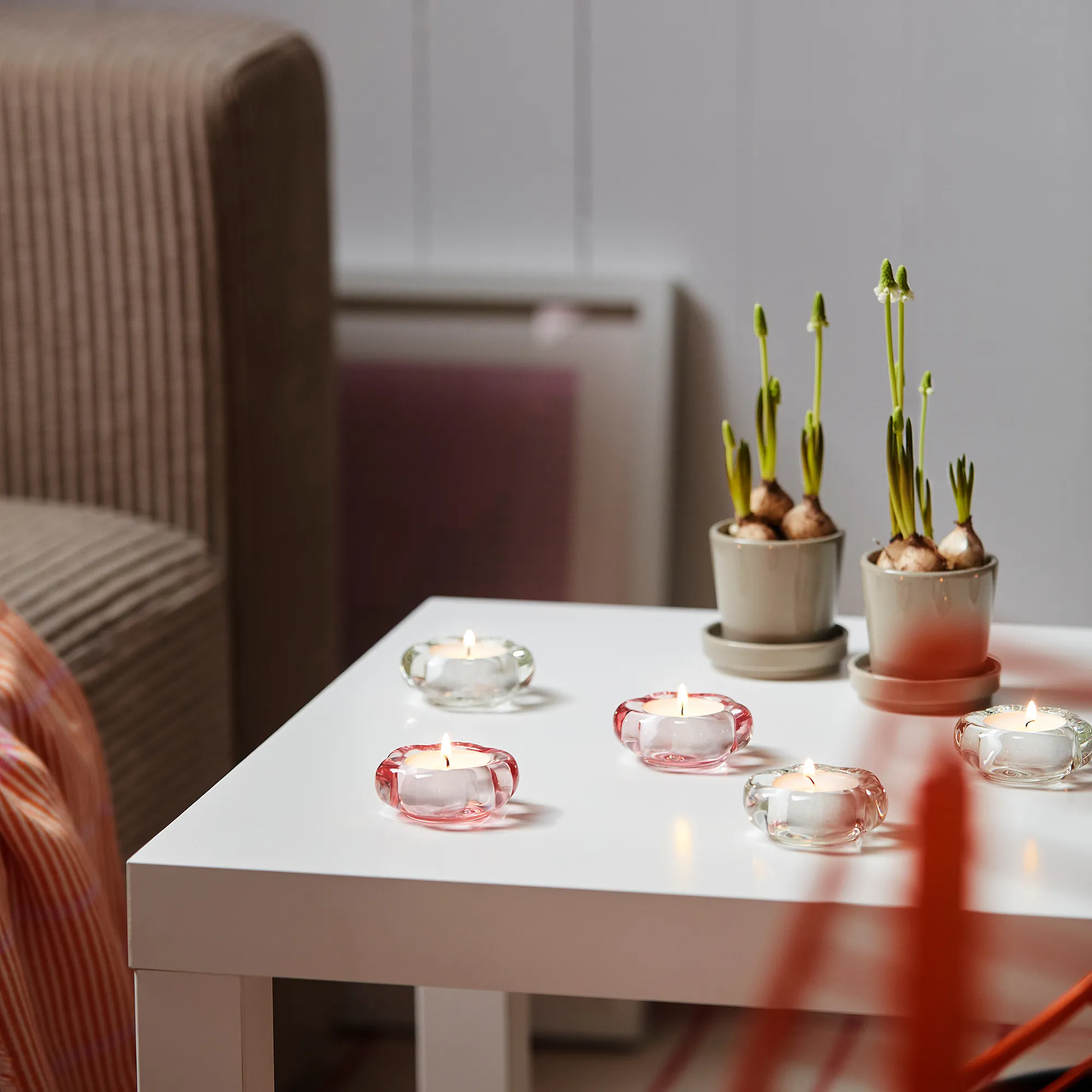 GLIMMA unscented tealight