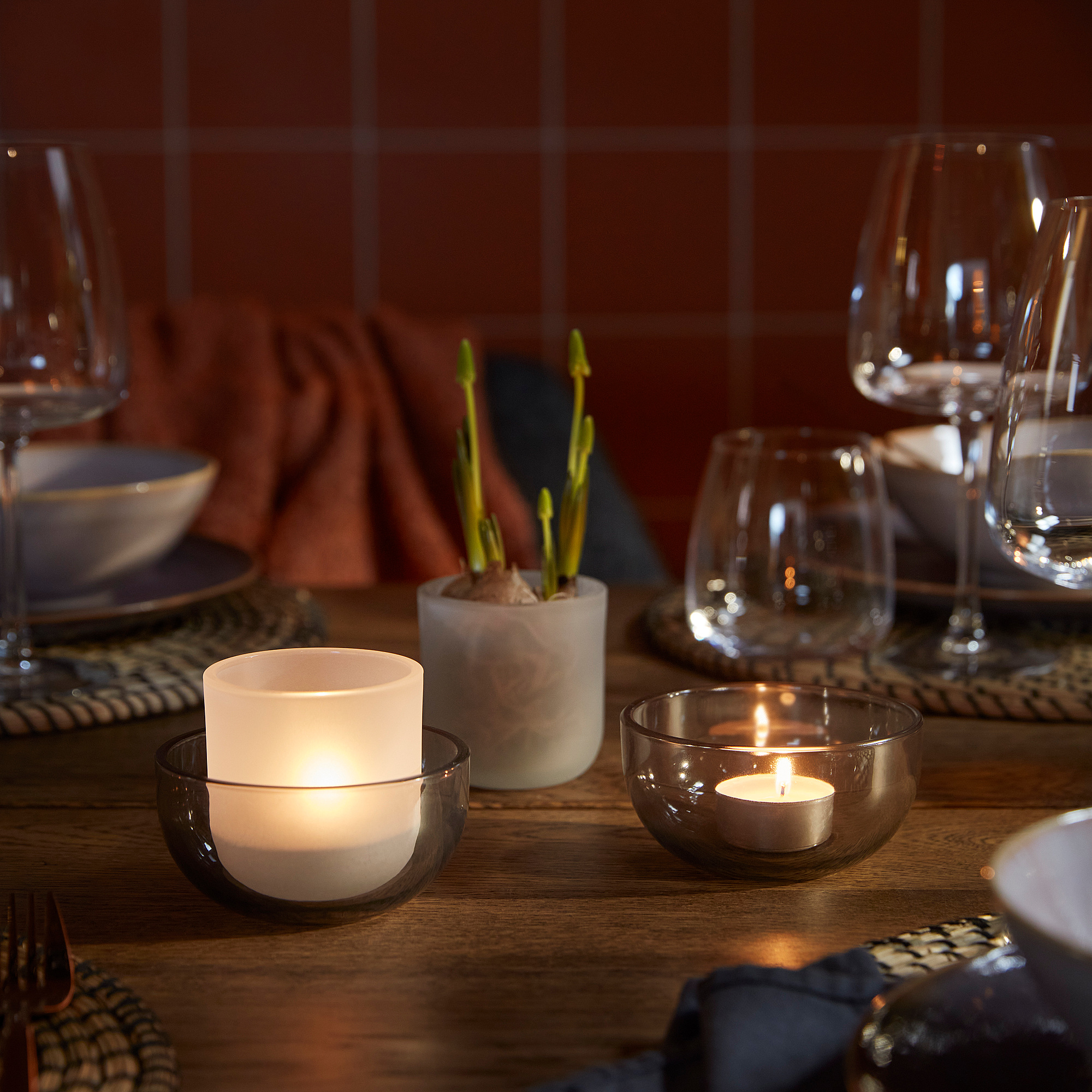 TALLTITA tealight holder, set of 2