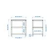 GRILLSKÄR kitchen island shelf unit