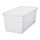 SOCKERBIT - 附蓋收納盒, 白色, 38x76x30 公分 | IKEA 線上購物 - PE880670_S1