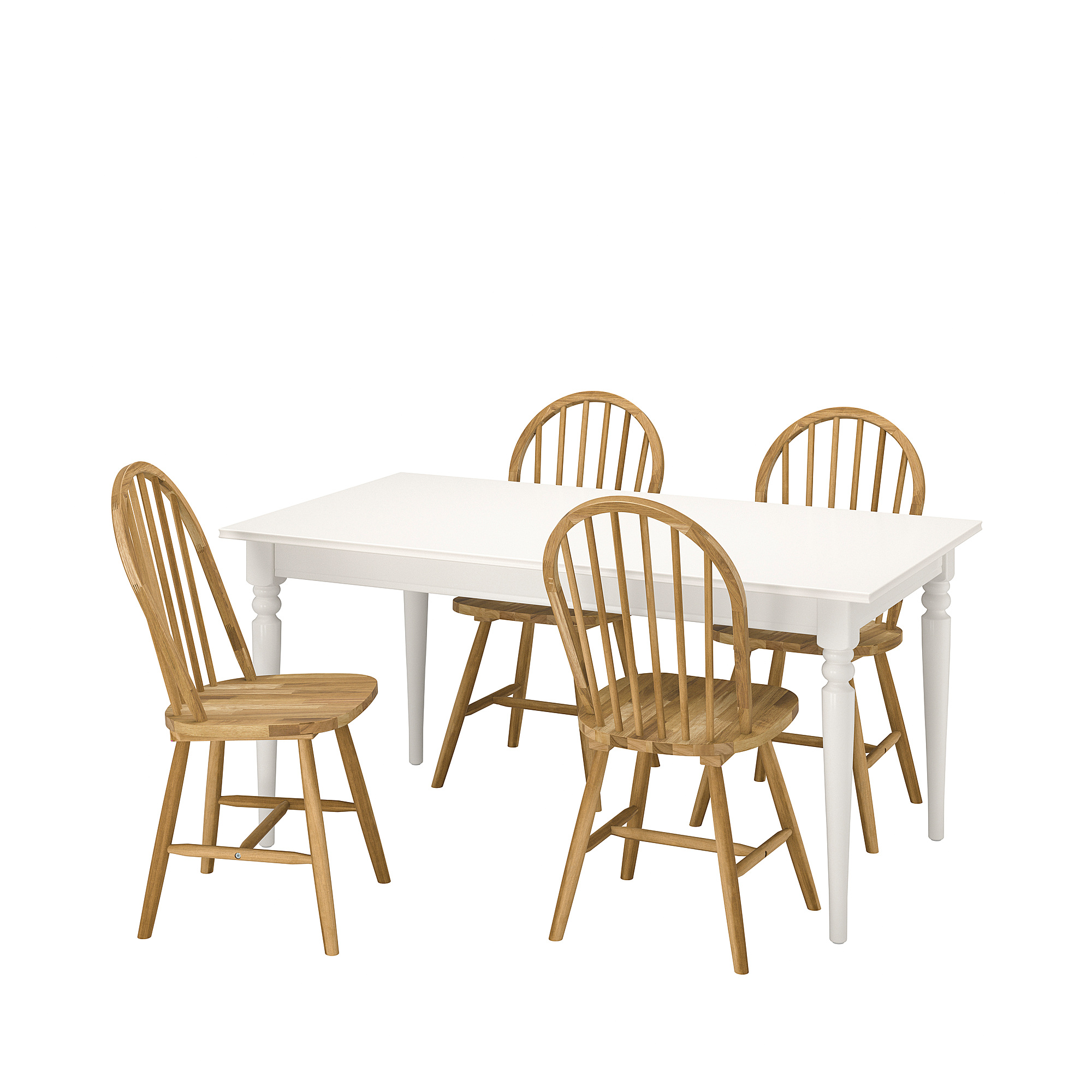 INGATORP/SKOGSTA table and 4 chairs