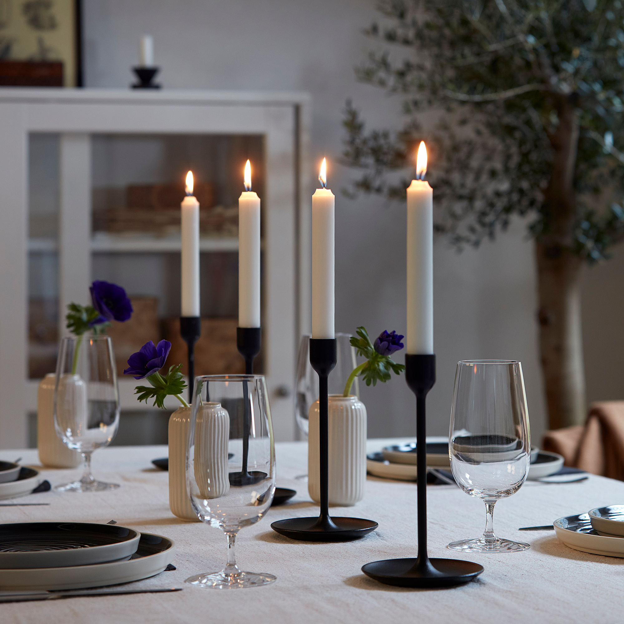 JUBLA unscented chandelier candle