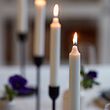 JUBLA unscented chandelier candle