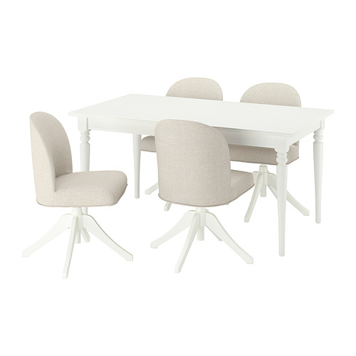 ROSENTORP/ROSENTORP 餐桌附4張餐椅