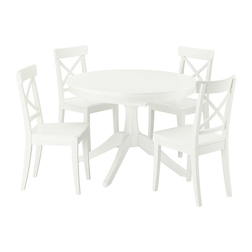 ROSENTORP/ROSENTORP 餐桌附4張餐椅