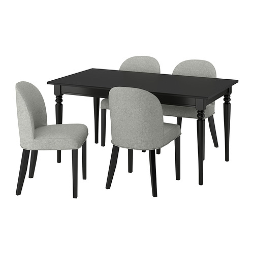 ROSENTORP/ROSENTORP 餐桌附4張餐椅