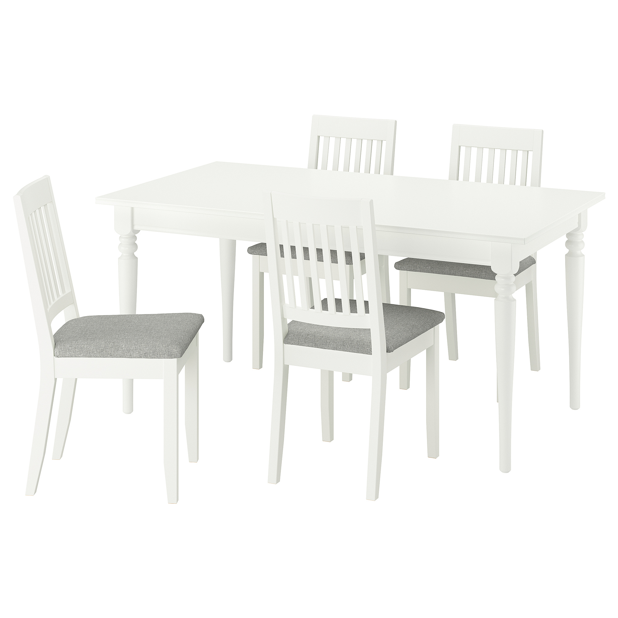 ROSENTORP/NÄSINGE table and 4 chairs
