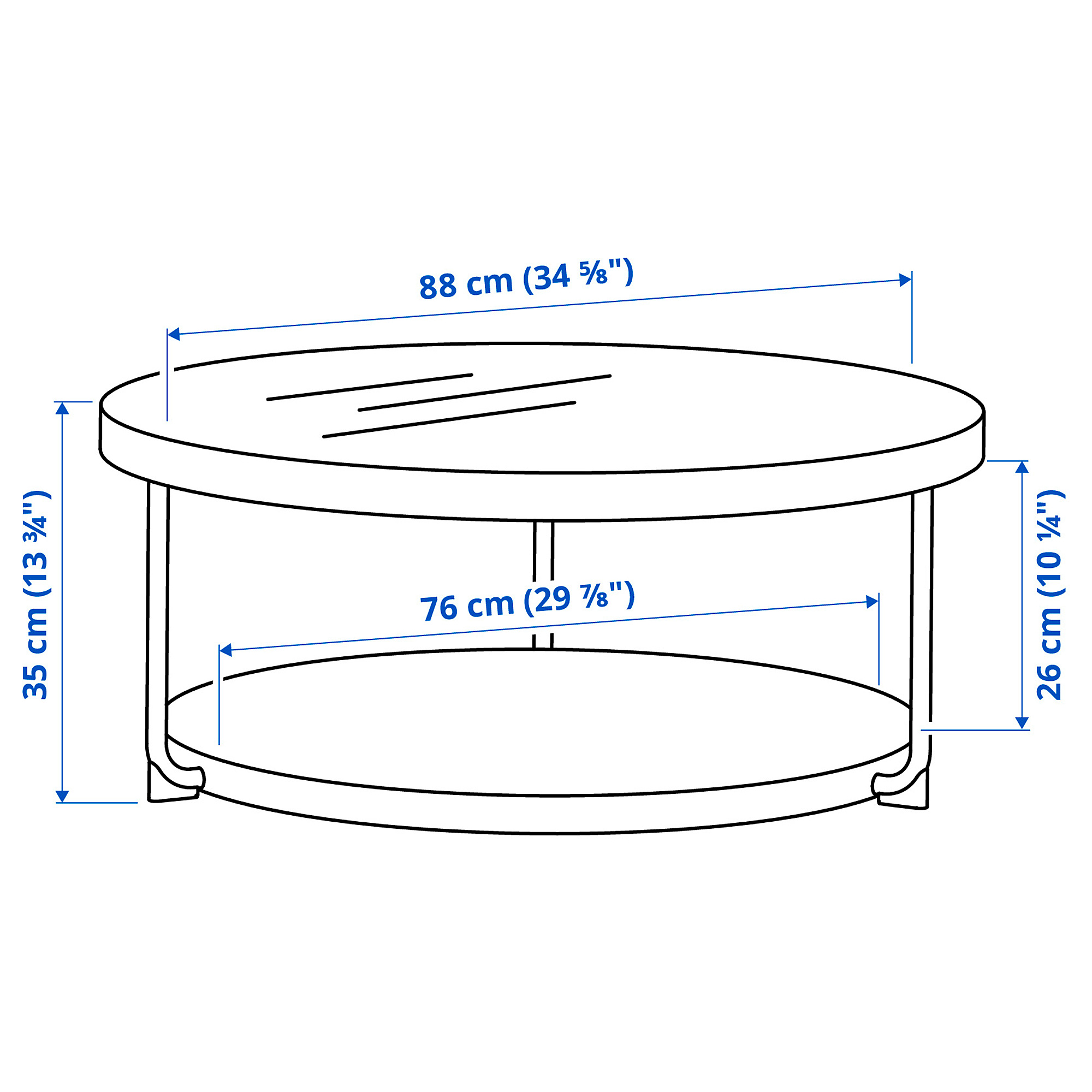 FRÖTORP coffee table