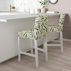 BERGMUND - 吧台椅附靠背, 黑色/Orrsta 淺灰色 | IKEA 線上購物 - PE789193_S3