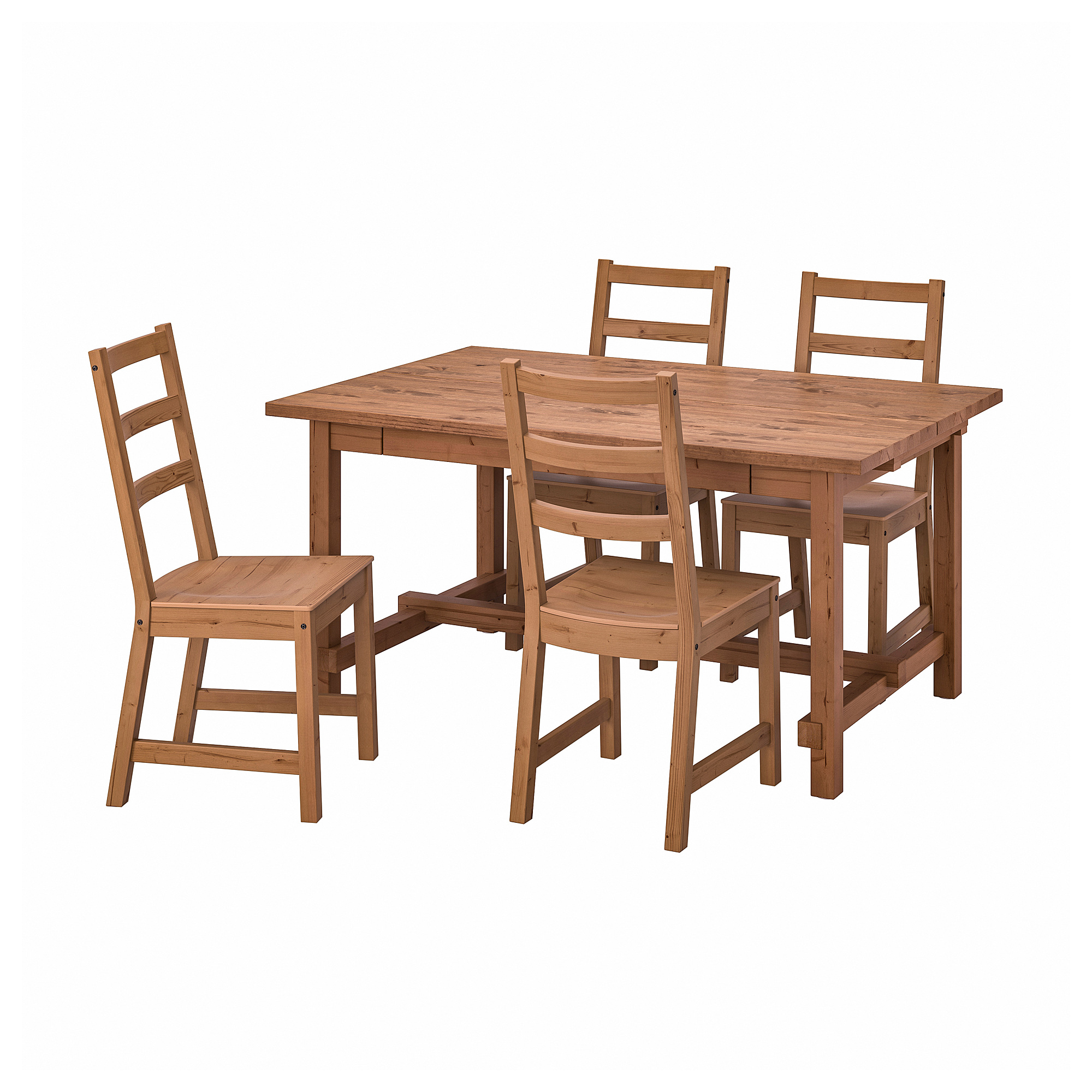 NORDVIKEN/NORDVIKEN table and 4 chairs