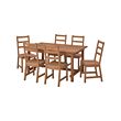 NORDVIKEN/NORDVIKEN table and 6 chairs