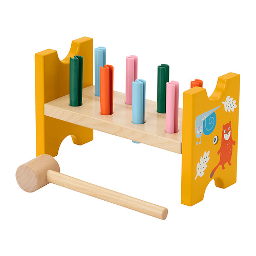 UPPSTÅ - 敲擊玩具, 彩色 | IKEA 線上購物 - PE841101_S4