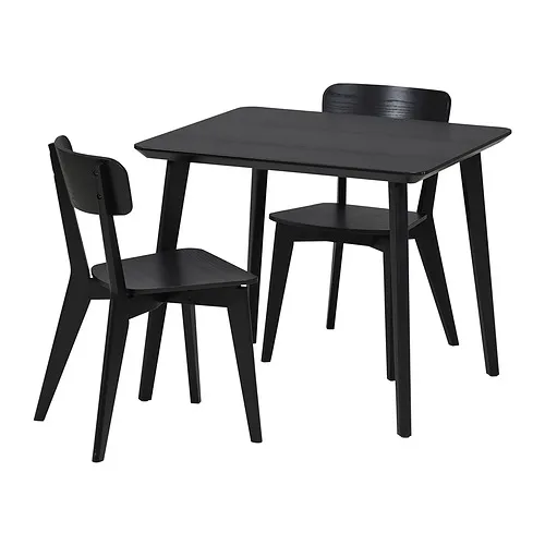 LISABO/LISABO - 一桌二椅, 黑色/黑色, 88 公分 | IKEA 線上購物 - PE919624_S4