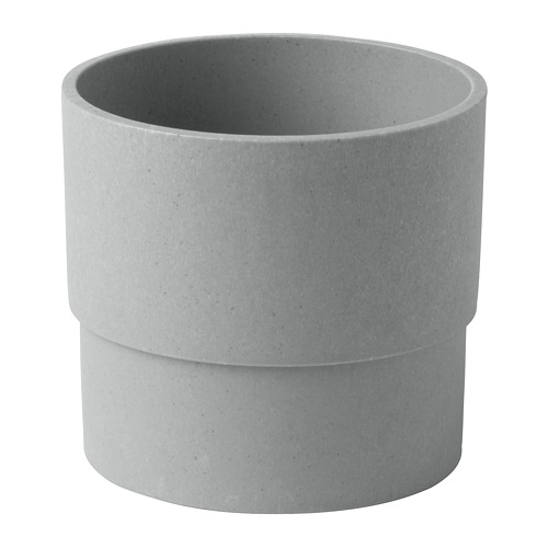 NYPON - plant pot, in/outdoor grey | IKEA Taiwan Online - PE700331_S4