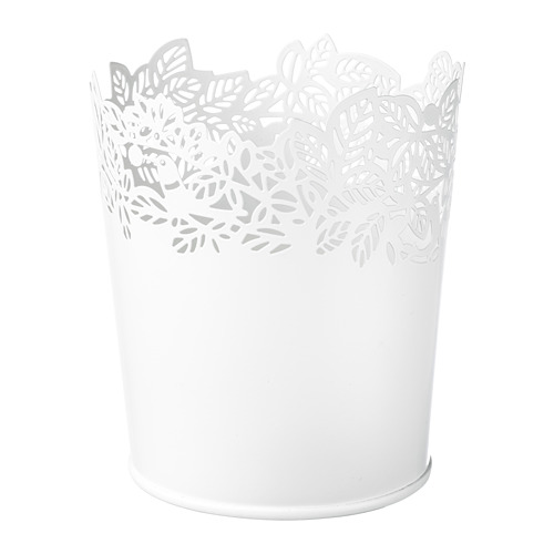 SAMVERKA - plant pot, white, 9 cm | IKEA Taiwan Online - PE700343_S4