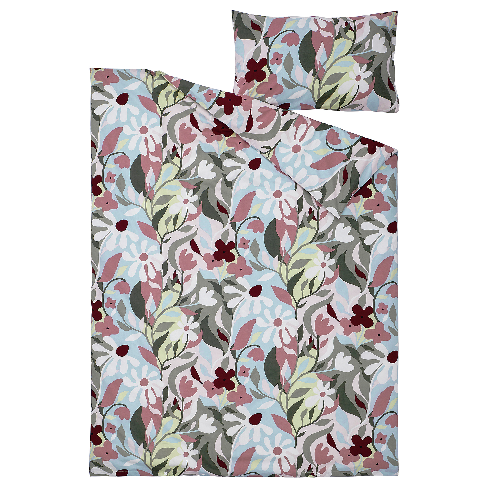 KORSKOVALL duvet cover and pillowcase