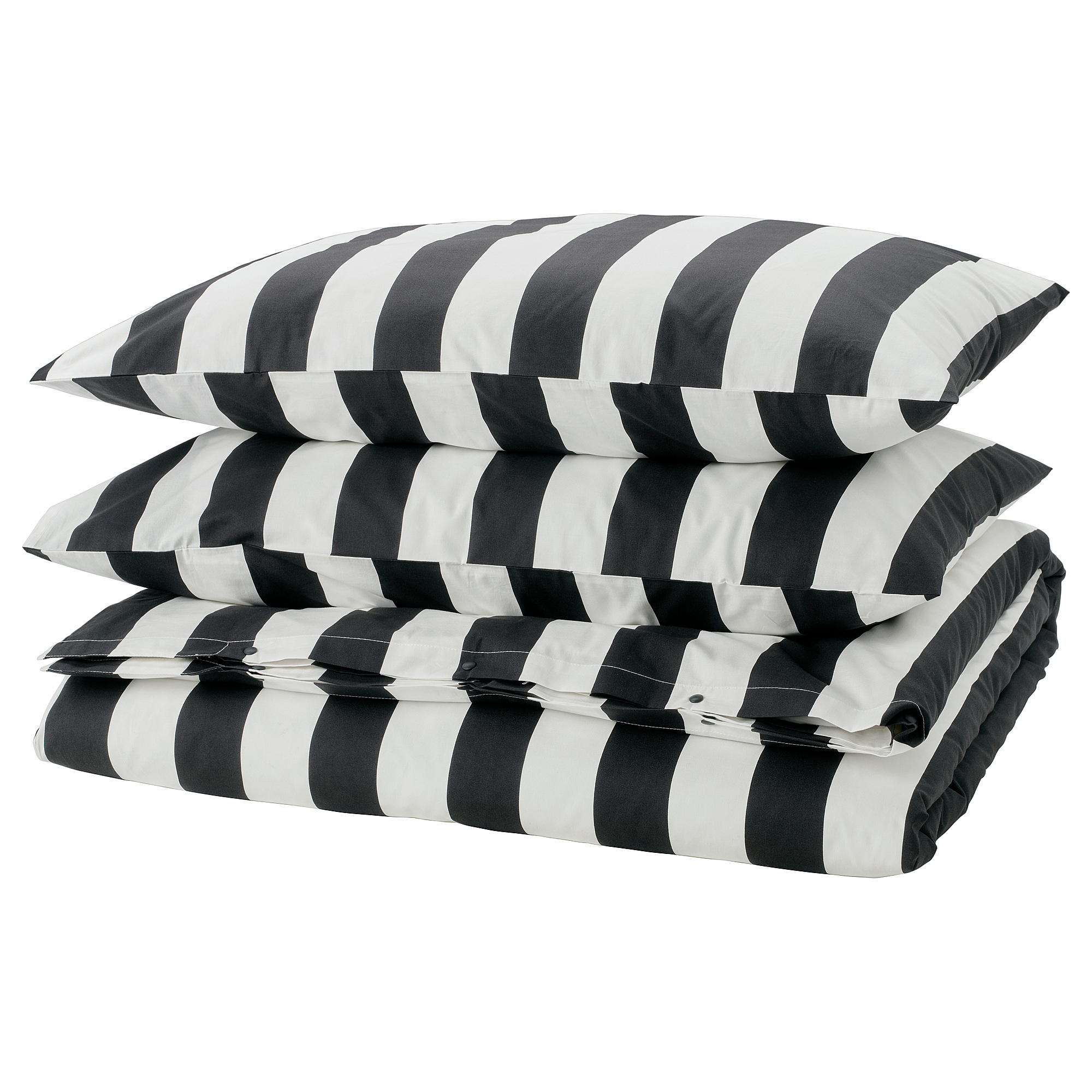 SLÅNHÖSTMAL duvet cover and 2 pillowcases