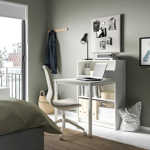 BILLY Bookcase with desk