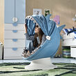 IKEA PS LÖMSK slipcover f children's swiv armchr