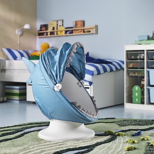 IKEA PS LÖMSK slipcover f children's swiv armchr