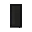JUTIS - glass door, smoked glass/black | IKEA Taiwan Online - PE700308_S2 