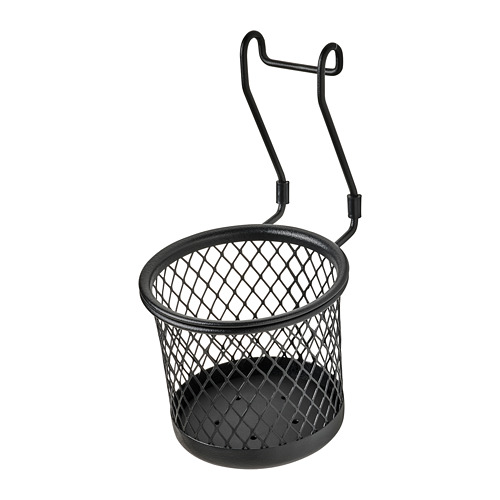 HULTARP - container, black/mesh, 14x16 cm | IKEA Taiwan Online - PE795405_S4