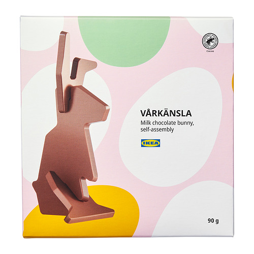 VÅRKÄNSLA - milk chocolate bunny, Rainforest Alliance Certified, 90 g | IKEA Taiwan Online - PE880735_S4