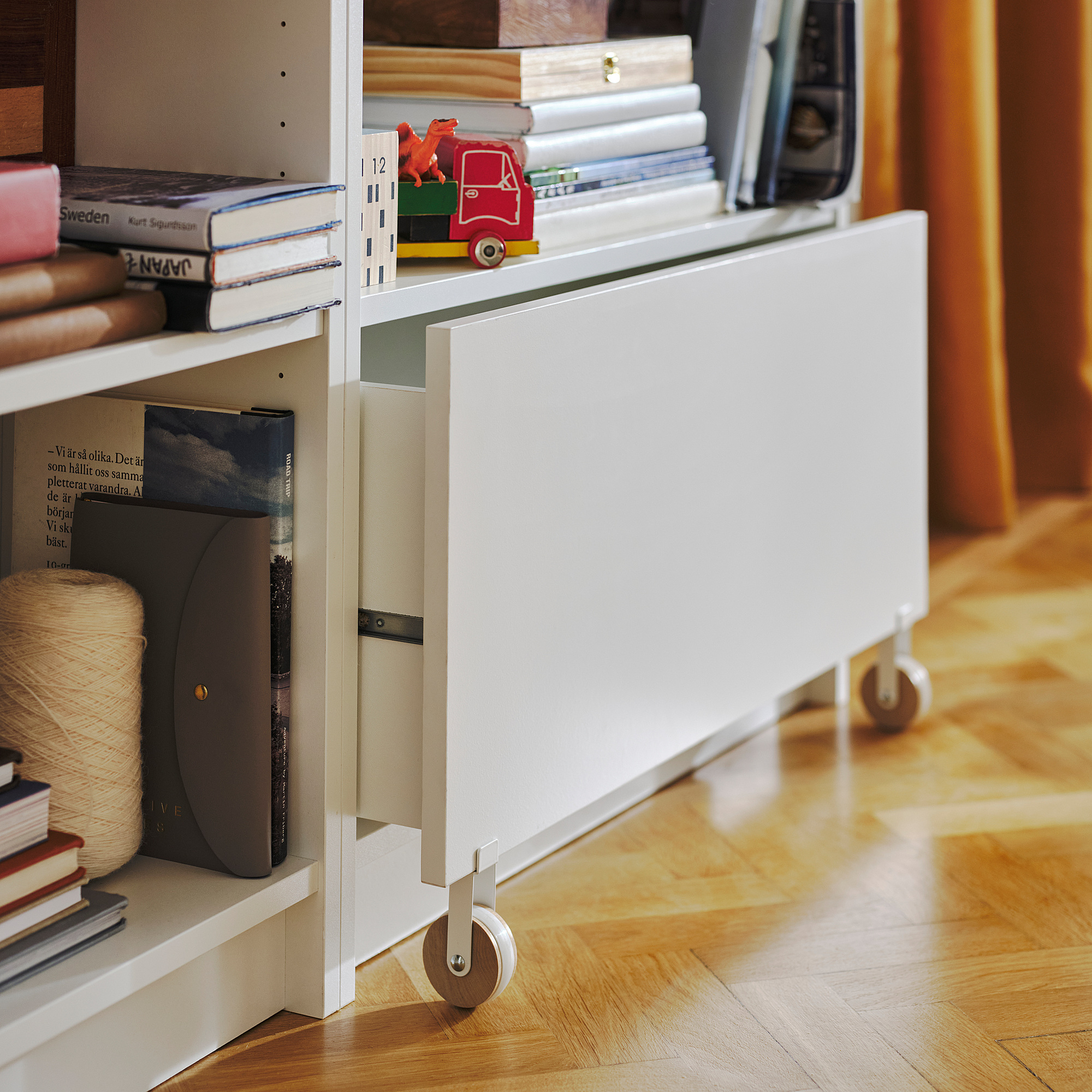 BILLY bookcase with drawer