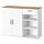SKRUVBY - sideboard, white, 120x38x90 cm | IKEA Taiwan Online - PE919729_S1