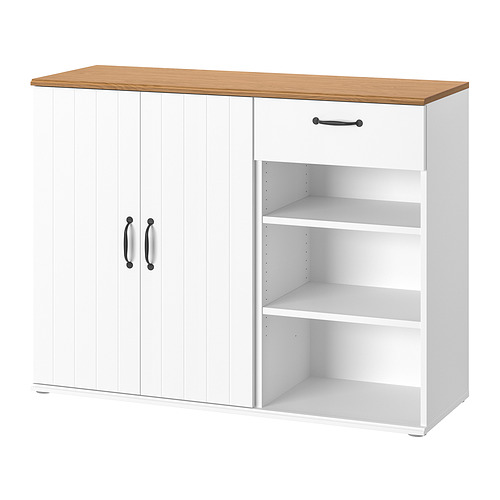 SKRUVBY - sideboard, white, 120x38x90 cm | IKEA Taiwan Online - PE919729_S4