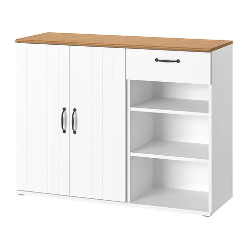 SKRUVBY - 邊櫃, 白色, 120x38x90 公分 | IKEA 線上購物 - PE919729_S4