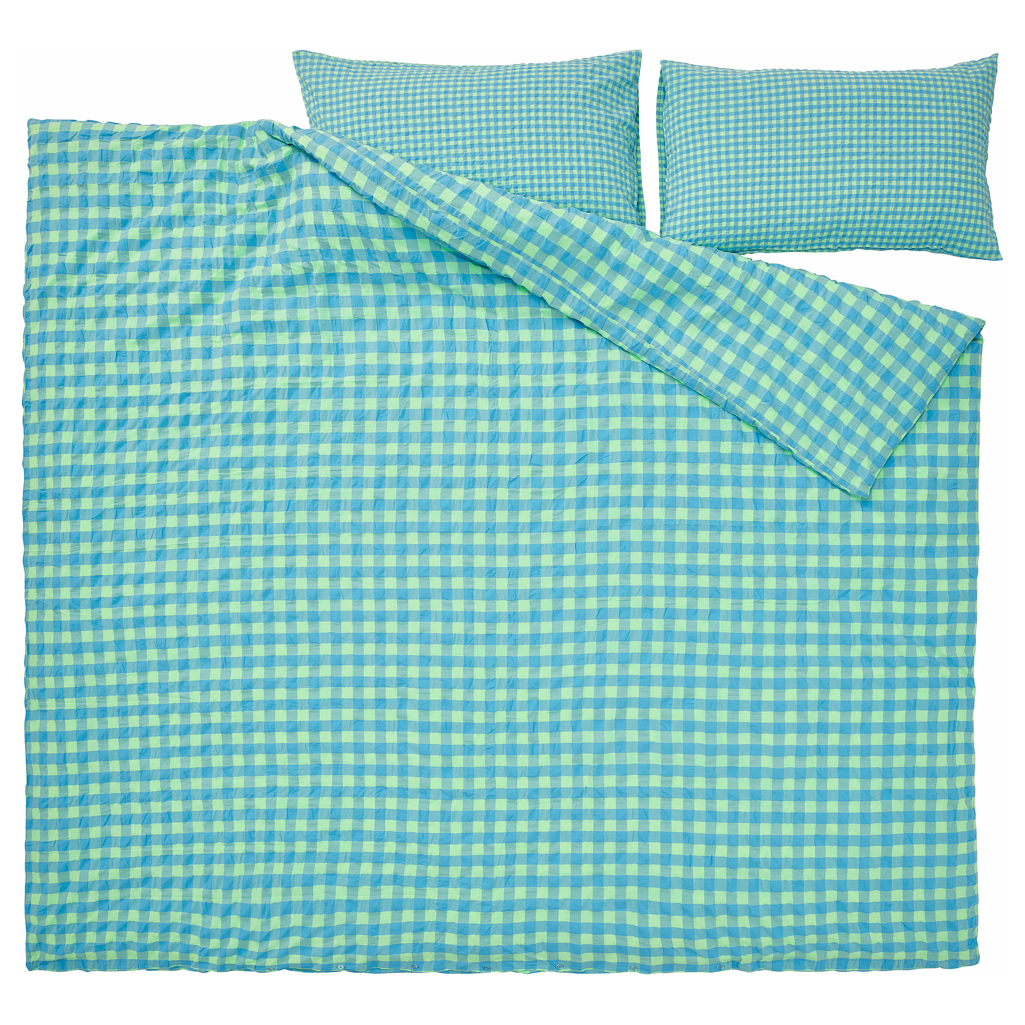 RÅGBLOMMA duvet cover and 2 pillowcases
